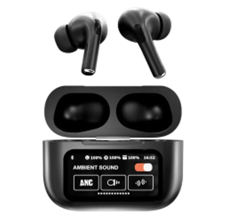 A9 Pro LED Display Earbuds with ANC/ENC (Allow to Open)