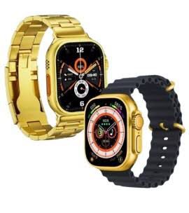 I20 Ultra Max Suit (10 in 1) Smart Watch + Earbuds Master Copy with 7 straps (ALLOW TO OPEN)