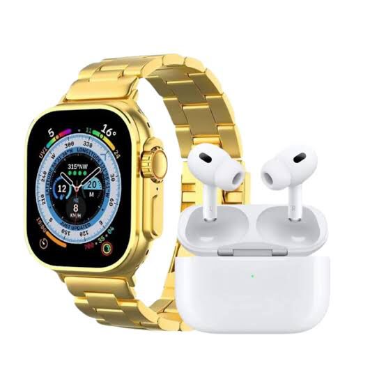 I20 Ultra Max Suit (10 in 1) Smart Watch + Earbuds Master Copy with 7 straps (ALLOW TO OPEN)