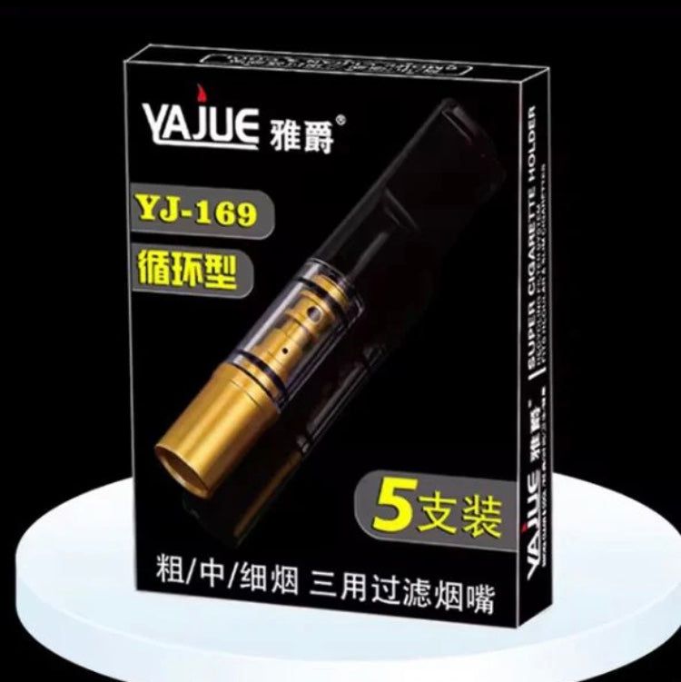 High Quality Micro Acrylic Cigarette Filter Pack of 5 (Allow to Open)