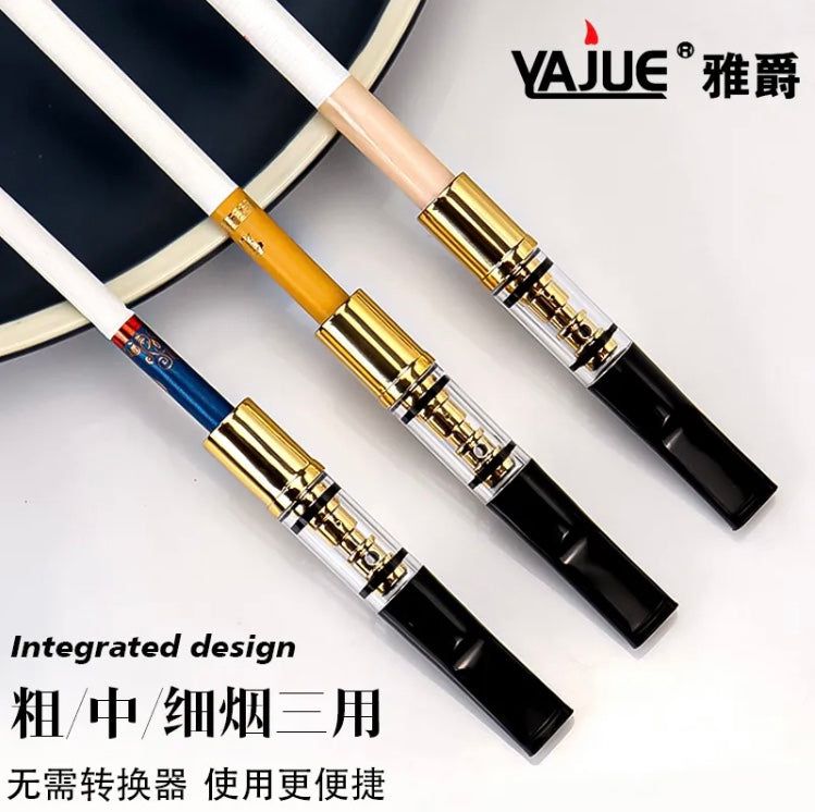 High Quality Micro Acrylic Cigarette Filter Pack of 5 (Allow to Open)