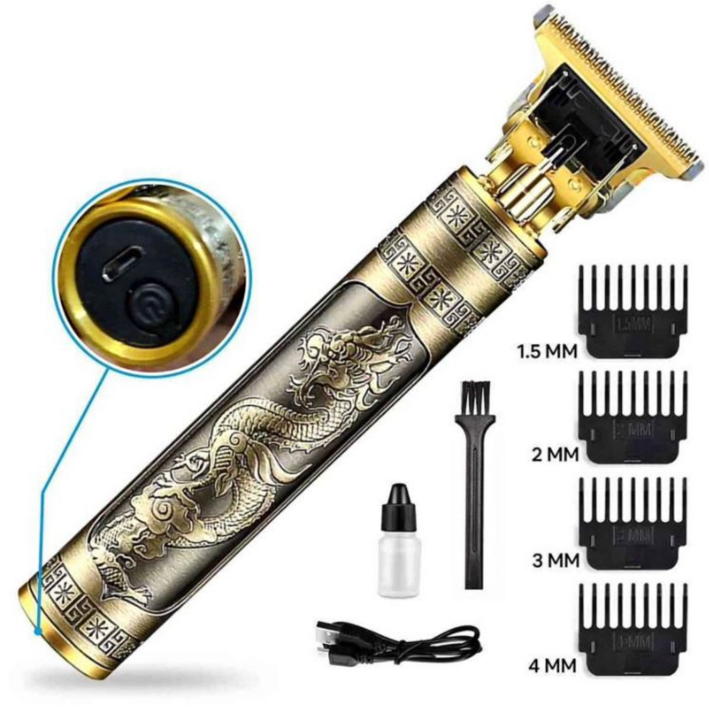 Original Kemei T99 Metal Body Trimmer (6 Month Warranty) Allow to Open