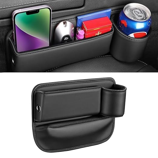 Imported Pack Of 2 Car Seat Gap Filler (Allow to Open)